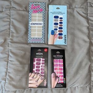 Set of 4 Nail Stickers